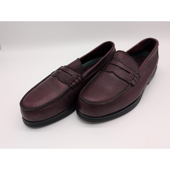 Red Wing 6605 Steel Toe Penny Loafers Size 9.5 D Dress Work Shoes Safety USA - Picture 1 of 11